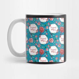 Lovely floral feminist killjoy pattern Mug